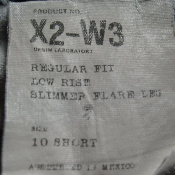 Express X2 Denim Laboratory Slimmer Flare Leg Jeans - Picture 9 of 12